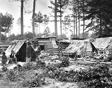 Captured Confederate encampment near Petersburg Va 8