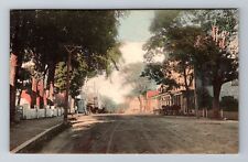 Hillsboro NH-New Hampshire, Main Street, Antique, Vintage Postcard picture