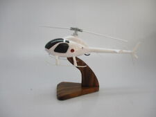 Rotorway Exec 162F Helicopter Desktop Mahogany Kiln Dried Wood Model Small New picture