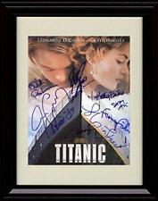 8x10 Framed Titanic Autograph Promo Print - Cast Signed Movie Poster - Winslett picture