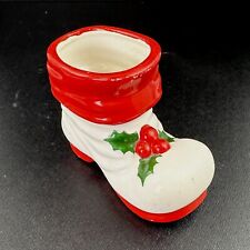 Holt Howard Vintage 1960's Christmas Santa Boot Original HH Sticker Small 3” picture