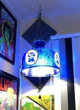 Vintage Pabst Blue Ribbon Beer Hanging Lamp Light picture