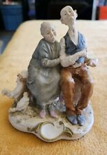 Charles Serouya & Son, Inc. Old Couple Figurine Italy Resin Vintage 7