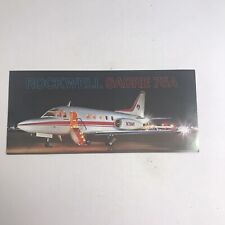 Rockwell Sabre 75A Booklet Brochure Information Plane Airplane picture