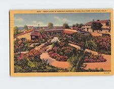 Postcard Inner Court of Ramona's Marriage Place San Diego California USA picture
