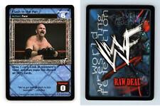 Flash In The Pan #89/150 - WWF Raw Deal 2000 Comic Images CCG Card picture
