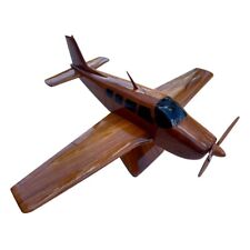 A36 Bonanza Mahogany Wood Desktop Airplane Model picture