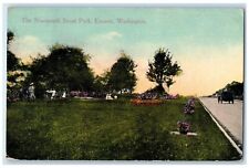 1915 Nineteenth Street Park Exterior View Everett Washington WA Vintage Postcard picture