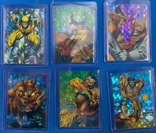 MARVEL WOLVERINE COMPLETE 6 CARD PRISM SET P1 - P6 FROM THEN TIL NOW SERIES 2 picture