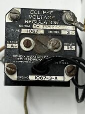 Vintage Bendix Aviation Eclipse Voltage Regulator Type 1067  Model 3 -115V picture