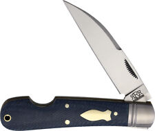 Rough Ryder Reserve Easy Open Sway Back Micarta Folding Stainless Knife 009BM picture