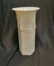 Ak Kaiser Germany Bisque Porcelain Floral Vase picture