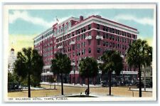 c1920s Hillsboro Hotel Exterior Roadside Tampa Florida FL Unposted Tree Postcard picture