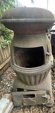 antique Army pot belly wood stove Needs Work Local Pickup Only Rhode Island picture