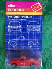 Siku Eurobuilt Coca-Cola Coke VW Rabbit Pick-up Diecast Toy Car 1:55 Scale Model picture