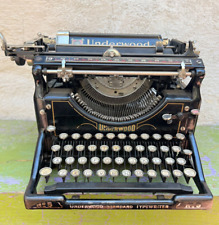 VTG Antique Underwood Standard Typewriter No.5 1920's Black AS-IS picture
