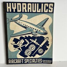Aircraft Hydraulics Systems Chicago EW McDonough 1940 picture