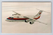 United Express British Aerospace Bae 146-200 In Air, Airplane, Vintage Postcard picture