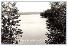 c1940's View Of St. Croix River Stillwater Minnesota MN RPPC Photo Postcard picture