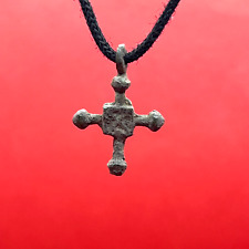 Ancient bronze Viking cross 10th-12th century picture