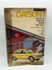 Chilton's Datsun 1961-1972 Paperback Repair and Tune-Up Guide Nissan Patrol picture