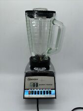 Vintage 1960s Osterizer Model 657 Pulse Matic Multi Speed Blender Chrome Glass picture