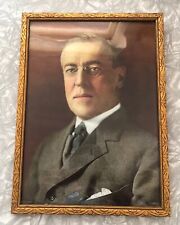 President Woodrow Wilson 1916 Framed Original Photo Harris & Ewing Washington DC picture