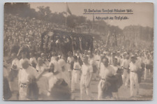 Deutsches Turnfest Munich Gymnastics Festival 1923 RPPC Postcard - Unposted picture