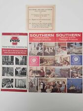 1960's Southern Railway System, Pennsylvania Rail Road Passenger Time Tables picture
