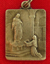 Vintage JESUS Medal HERE IS THE HEART WHICH HAS LOVED MEN SO Medal PENIN PONCET picture