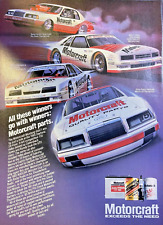 1985 Magazine Advertisement Ford Motorcraft Oil Oil Filters & Batteries picture