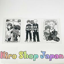 My Hero Academia comic Vol. 33 3 limited edition postcards No comic Anime Manga picture