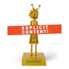 Loot Crate Rick & Morty Rick Peace Among The Worlds Gold LE Numbered Figure  picture
