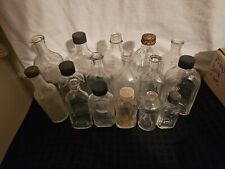 Lot 16 Vintage/antique Medicine Bottles Old Glass Bottles picture