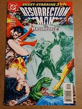 Resurrection Man #21 Comic Book - JLA Crossover Justice League - Pics picture