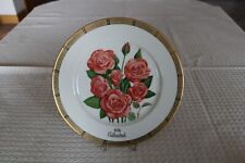 Gorham 1976 Cathedral  All-American Rose Selection Gallery Edition China Plate picture