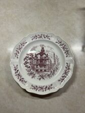 WEDGEWOOD HISTORIC BOSTON Old State House 10 1/2 in Plate picture