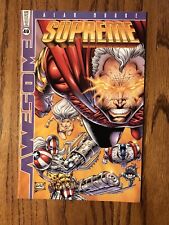 Awesome Comics Supreme #49 Liefeld Variant Cover VG Alan Moore picture