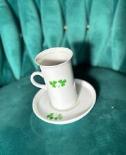 Feeney Toscany Irish clover coffee mug with saucer set 6 plus 2 extra mugs picture