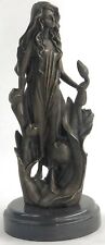 Modern Art Abstract Mother Nature By J.Mavchi Bronze Sculpture Statue Home Figur picture