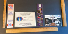 NASA 4 Item Flown Payload Bayliner Swatch Lot = STS-61 STS-71 STS-107 STS-125 picture