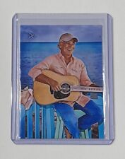 Jimmy Buffett Limited Edition Artist Signed “American Icon” Trading Card 3/10 picture