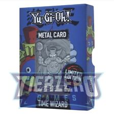 Yugioh Time Wizard Limited Edition Metal Card picture