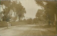 Brookville, MA - Street Scene, 1908 - Norfolk Co, Massachusetts Photo Postcard picture