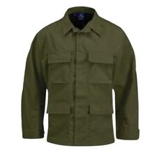 Men’s Propper Green BDU Coat - 100% Cotton Ripstop Size Small Short picture