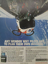 5/1991 PUB HORIZONS TECHNOLOGY PRE FLIGHT PLANNING PILOT HELMET ORIGINAL AD picture