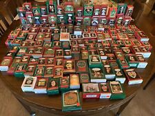 VTG Collection Of 158 Hallmark Keepsake Christmas Ornaments 1980s - 2000 (15A) picture