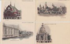 EXPO 1900 Paris France 10 Vintage Postcards with Original Folder Series 4 (L5680) picture