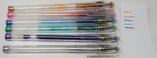 Vintage Pilot G-1 Bold Gel Pen 80s 90s Jelly Japan Colorful Colors G1 USED picture