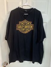 Vintage Harley Davidson MotorCycles Black T-Shirt Size 3XL Cape Cod Cycle Center picture